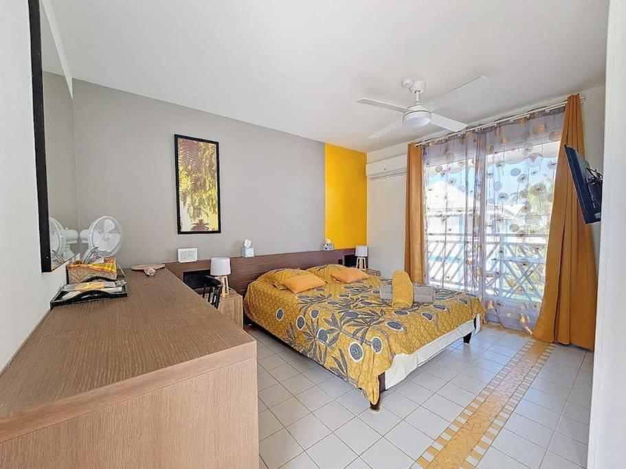 Studio Dans Village Vacances Manganao Saint-Francois  Bagian luar foto