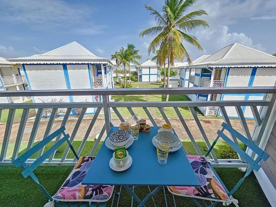 Studio Dans Village Vacances Manganao Saint-Francois  Bagian luar foto